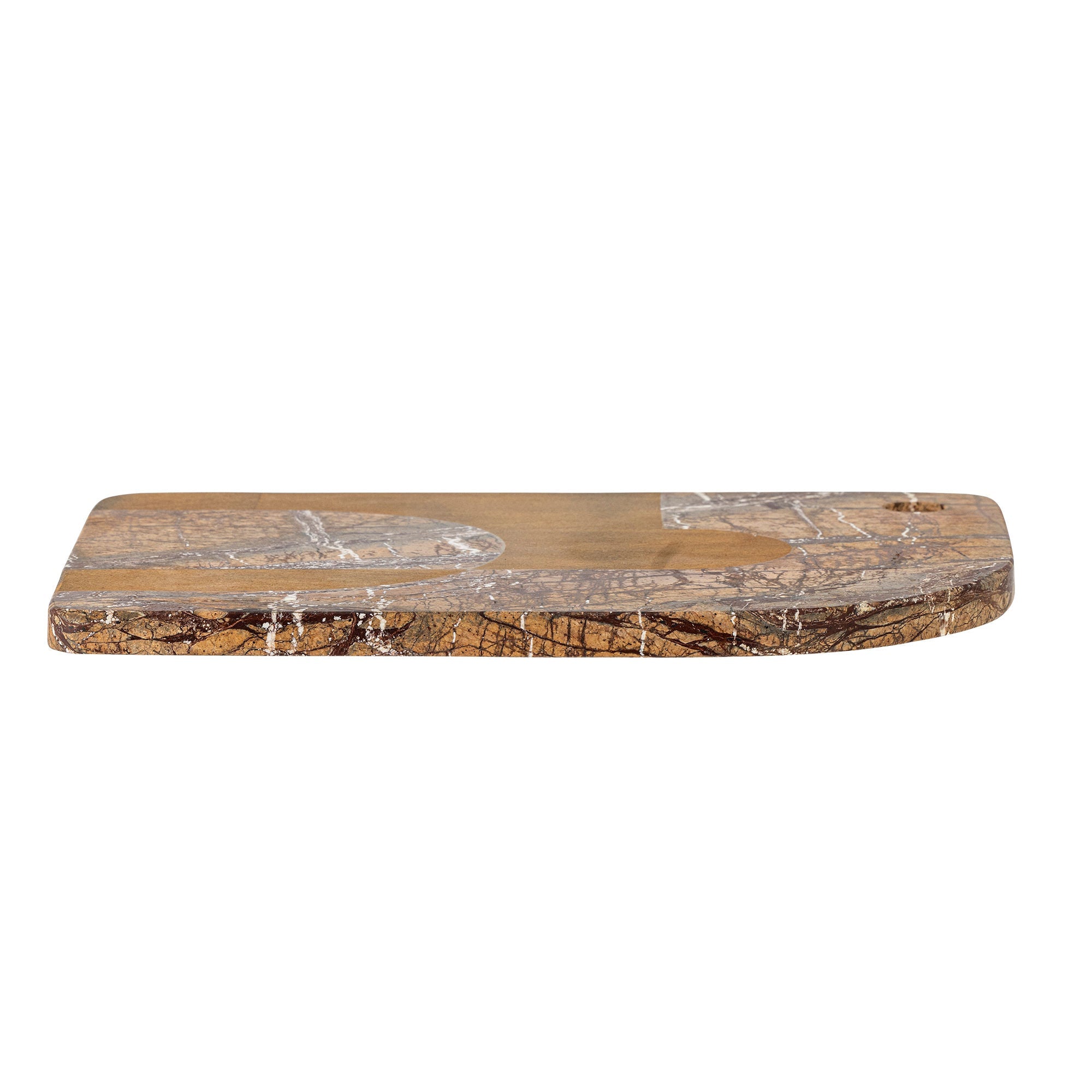 Bloomingville Abrianna Cutting Board, Brown, Marble