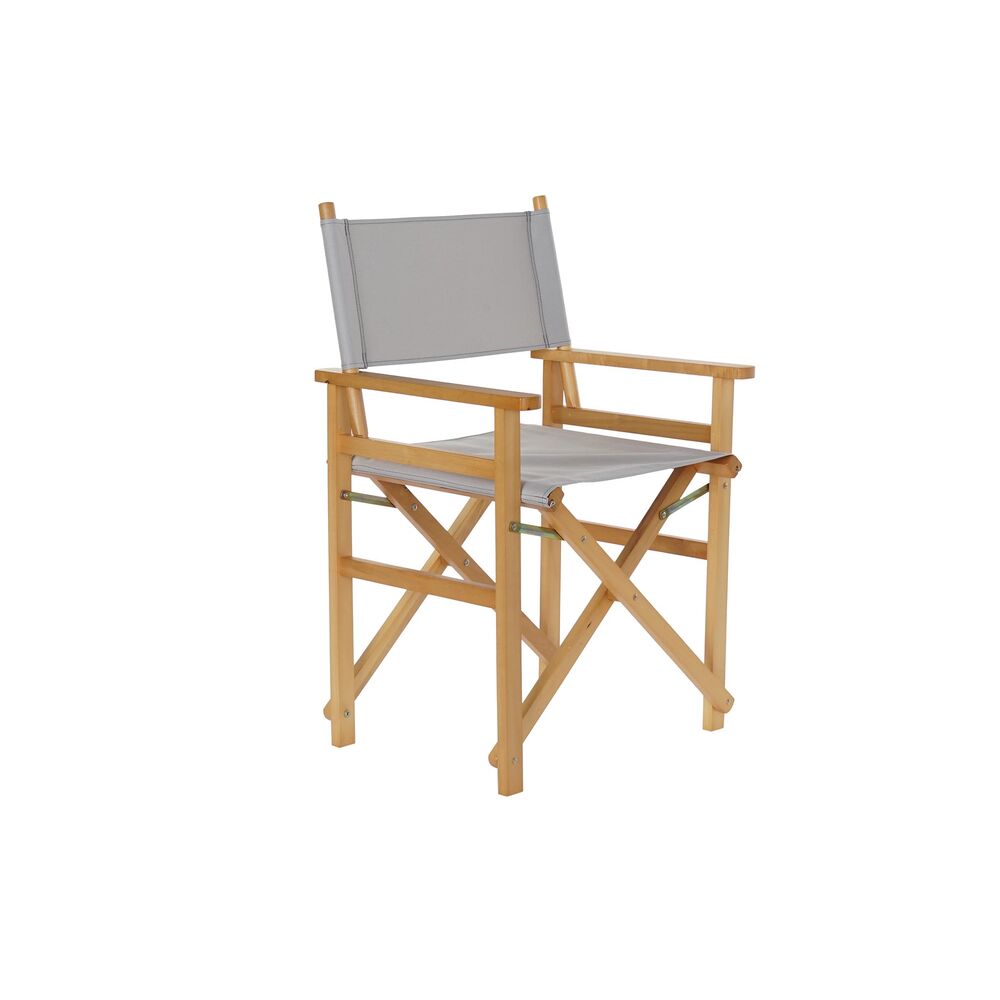 Garden chair DKD Home Decor Grey Natural Pinewood 56 x 48 x 87 cm (56