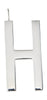 Design Letters Light For Initial Necklace 30 Mm Silver, H