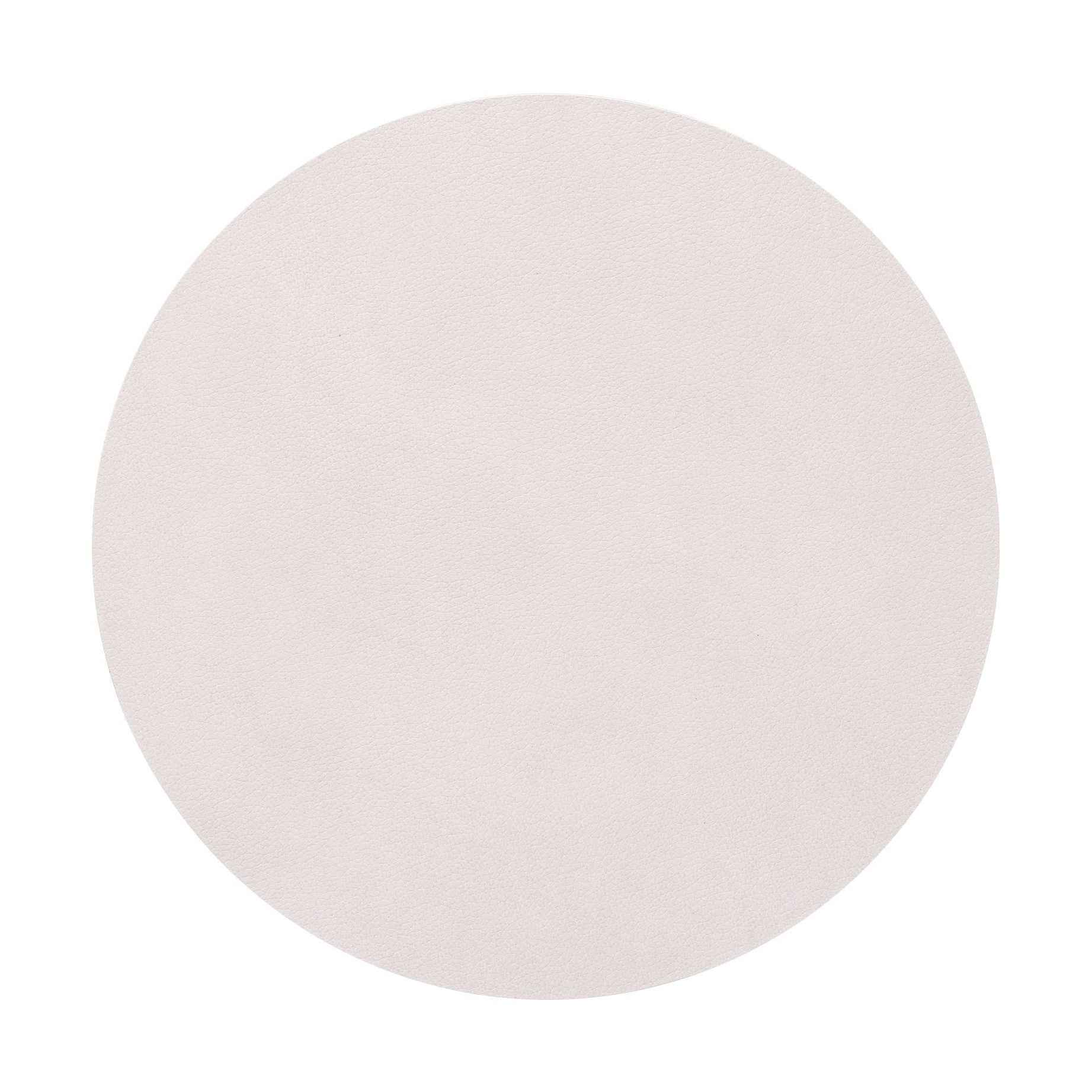 Lind Dna Table Mat Circle S, Oyster White