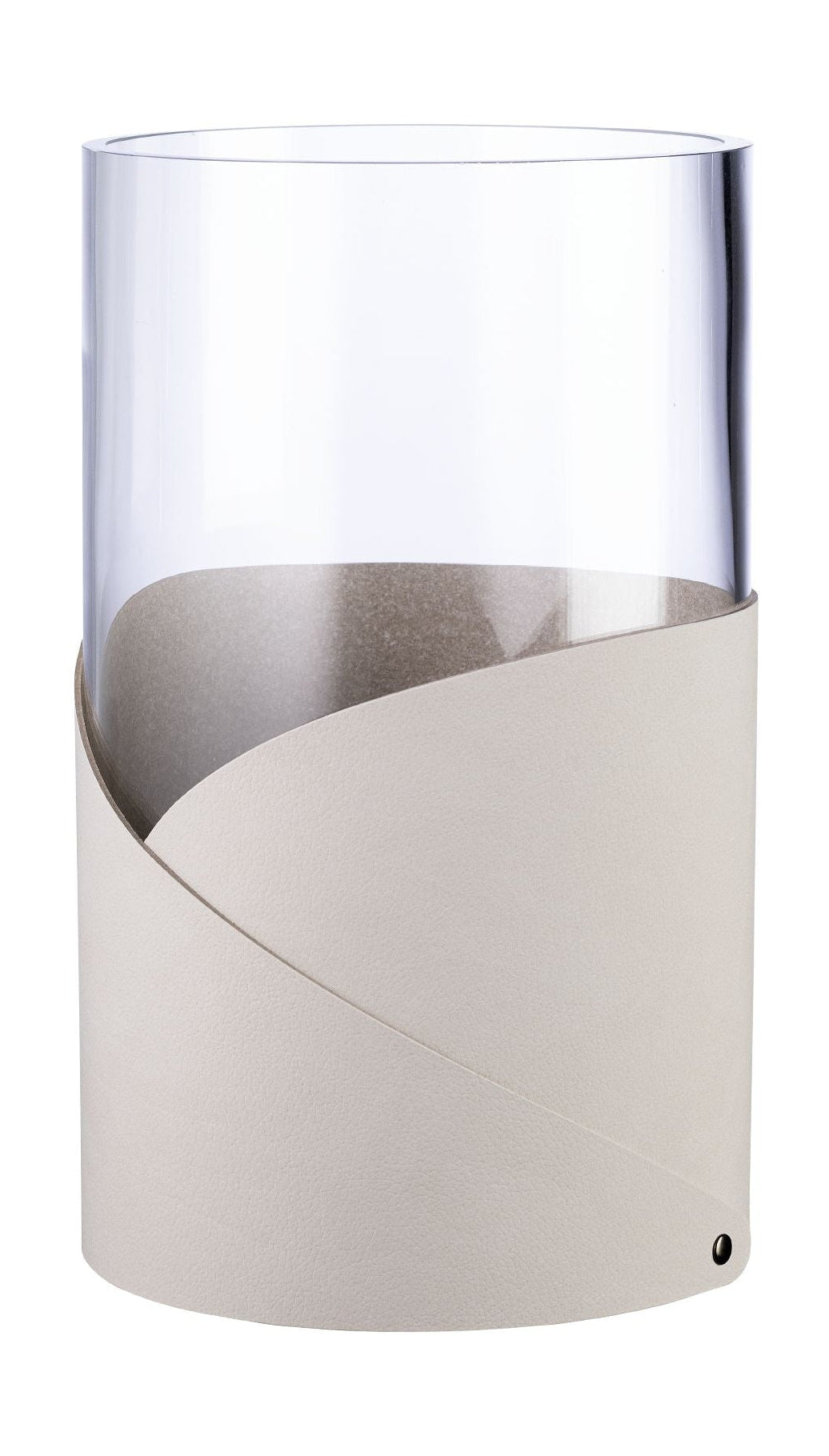 Lind Dna Fold Vase M, Oyster White