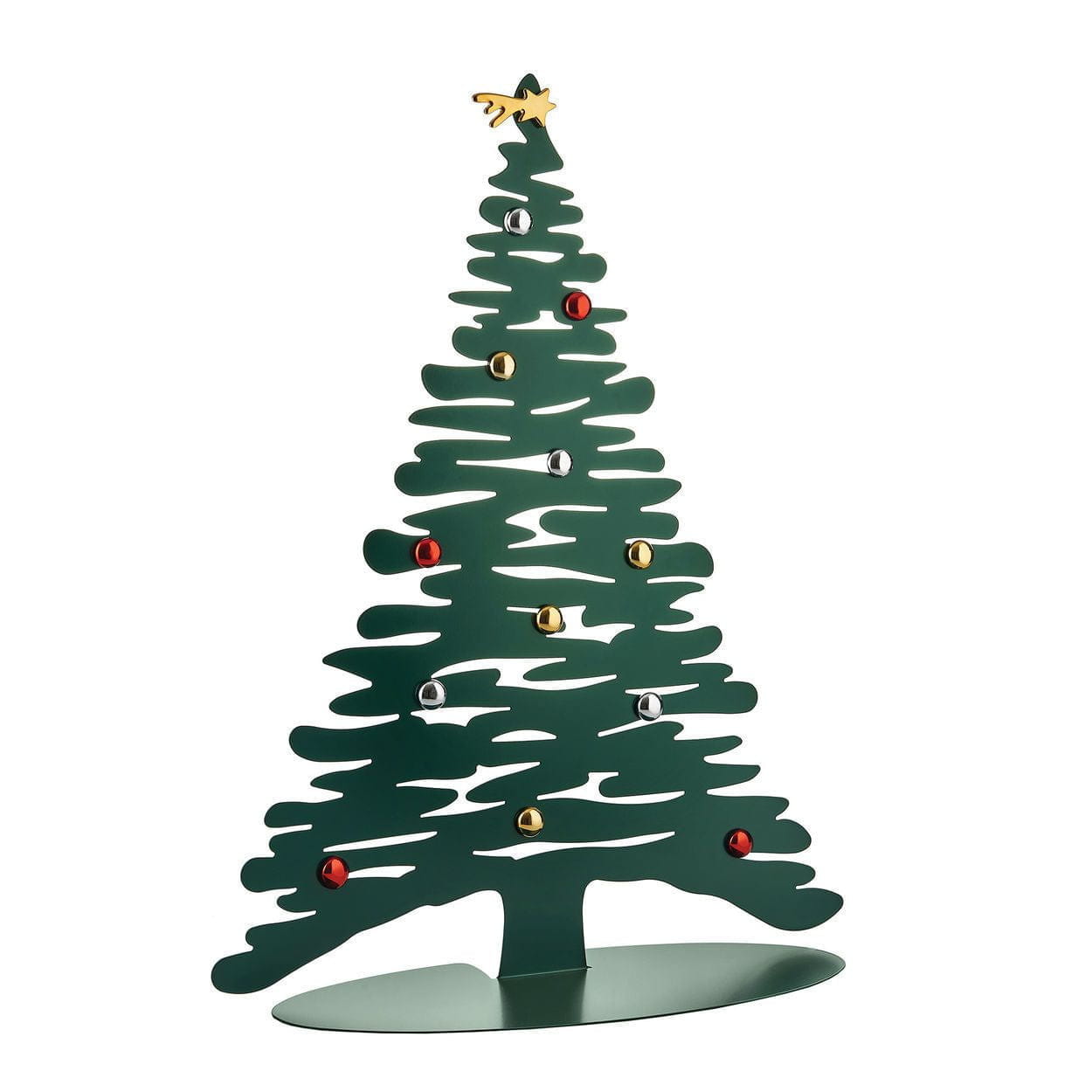 Alessi Bark For Christmas Christmas Decorations Green, 70 Cm