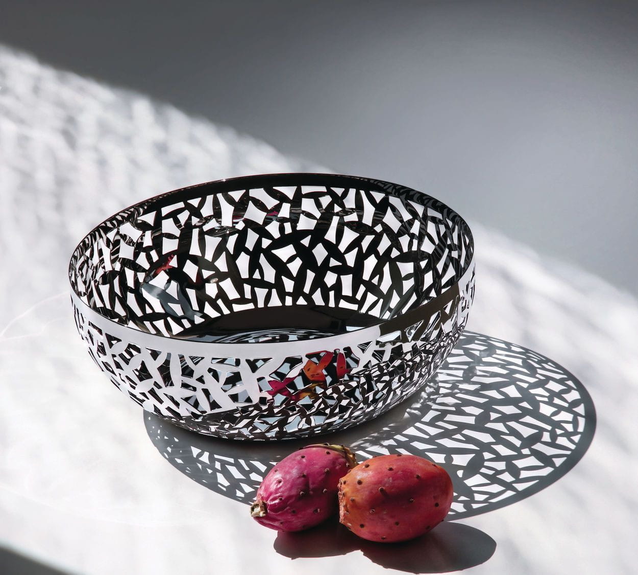 Alessi Cactus! Fruit Bowl ø21 Cm, Black