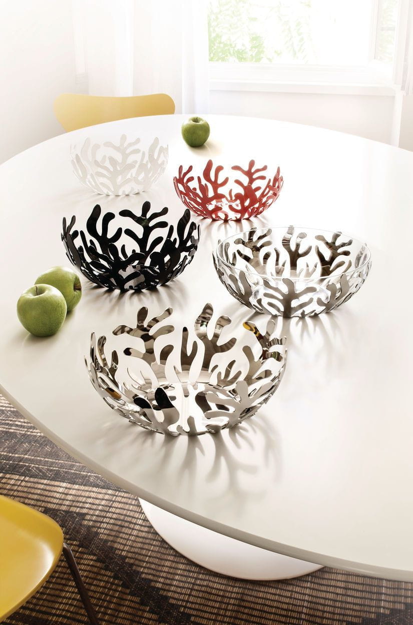 Alessi Mediterraneo Fruit Bowl ø29 Cm, Red