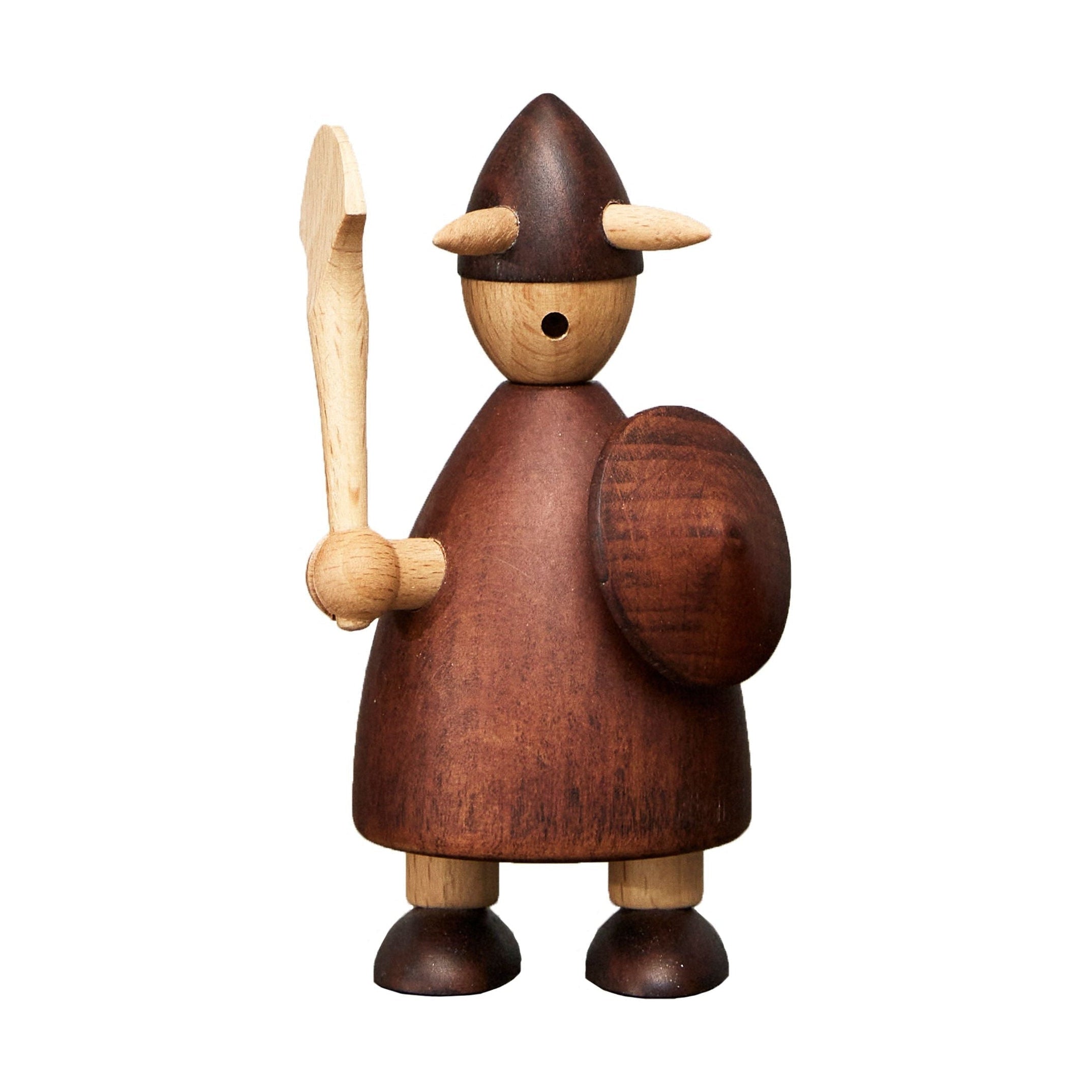 Andersen Furniture The Vikings Of Denmark Wooden Figure, Medium