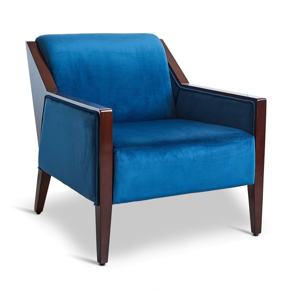 Authentic Models Club Lounge Chair, Velvet