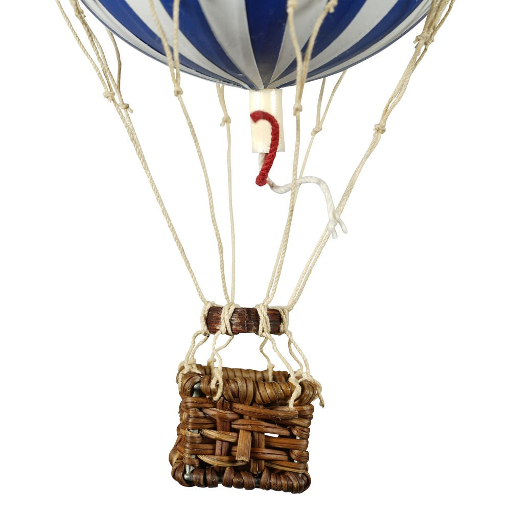 Authentic Models Floating The Skies Balloon Model, Blue/White, ø 8.5 Cm