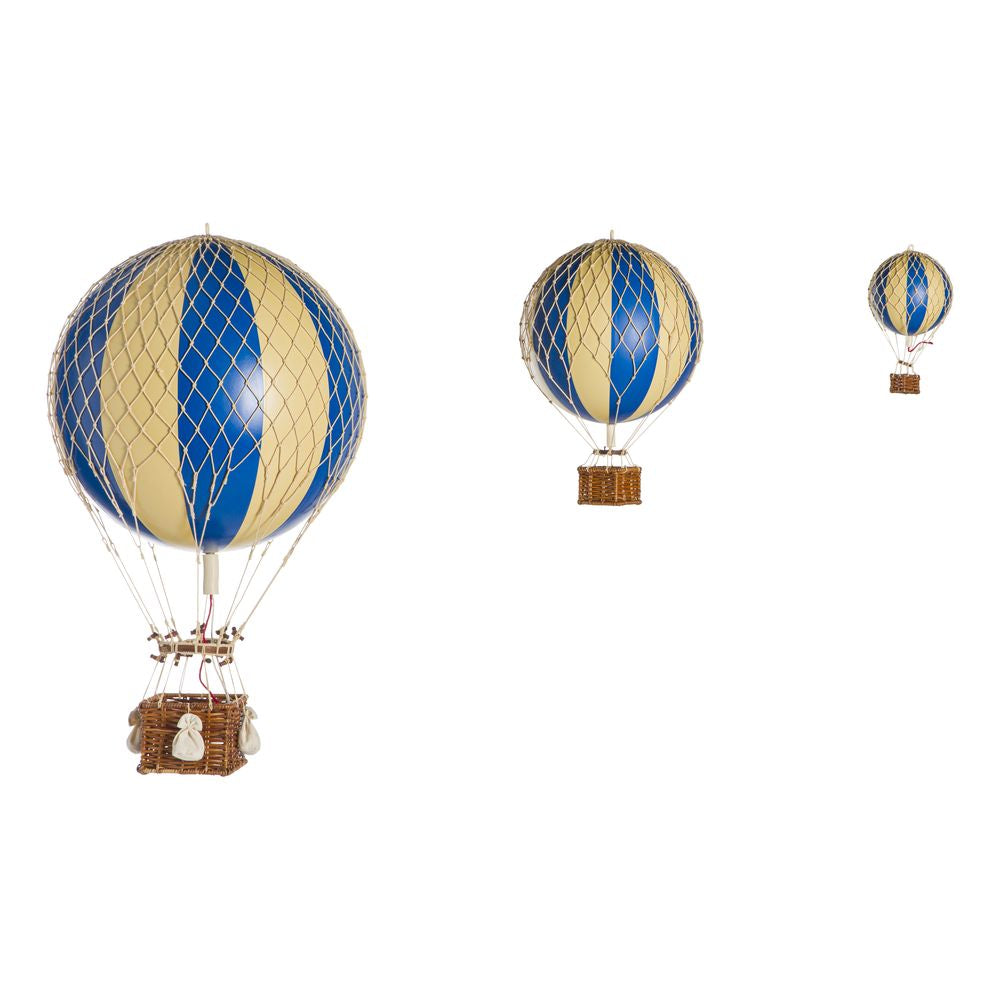 Authentic Models Floating The Skies Balloon Model, Blue Double, ø 8.5 Cm