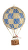 Authentic Models Floating The Skies Balloon Model, Check Blue, ø 8.5 Cm