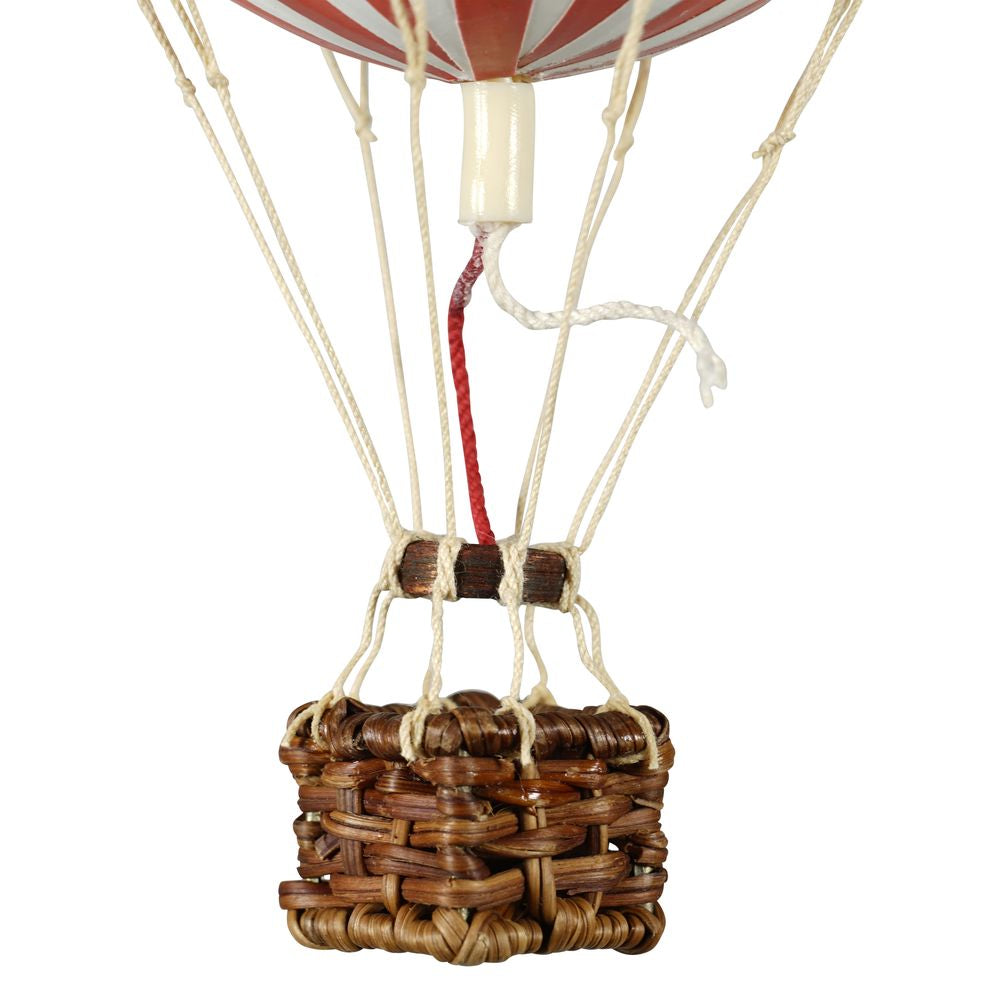 Authentic Models Floating The Skies Balloon Model, Red/White, ø 8.5 Cm