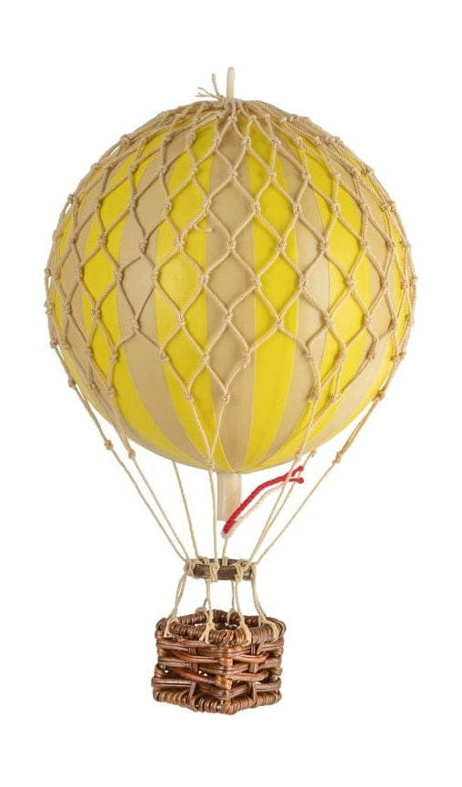 Authentic Models Floating The Skies Balloon Model, True Yellow, ø 8.5 Cm