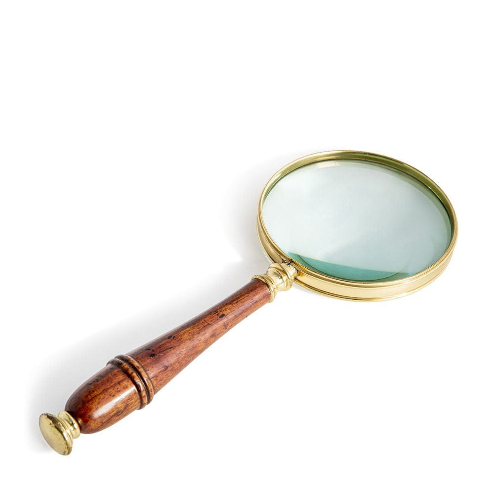 Authentic Models Magnifying Glass With Bronzed Stand