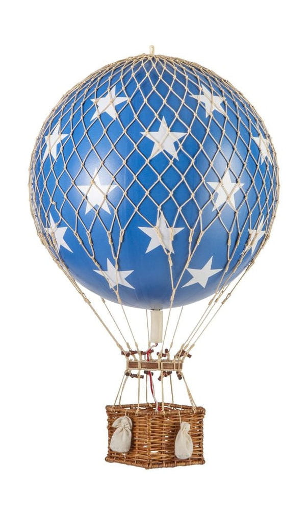 Authentic Models Royal Aero Balloon Model, Blue Stars, ø 32 Cm