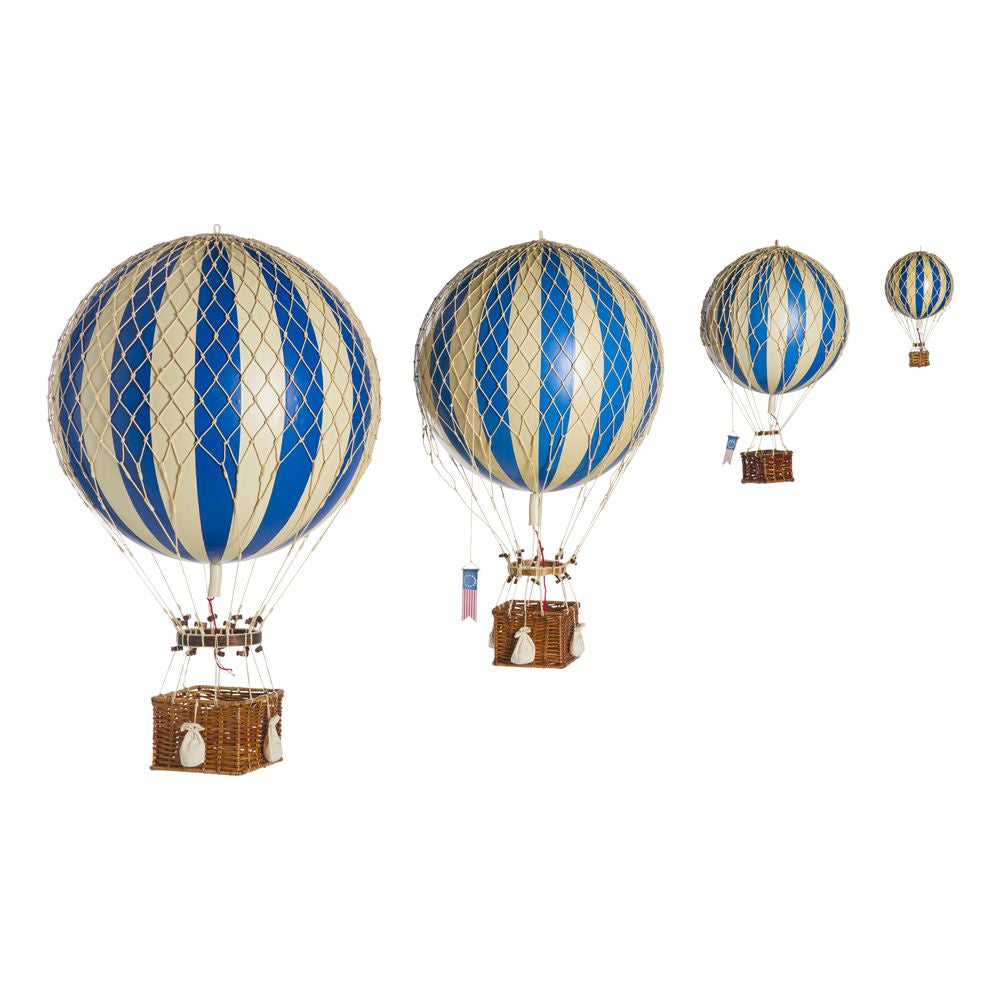 Authentic Models Royal Aero Balloon Model, Blue , ø 32 Cm