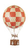 Authentic Models Royal Aero Balloon Model, Check Red, ø 32 Cm