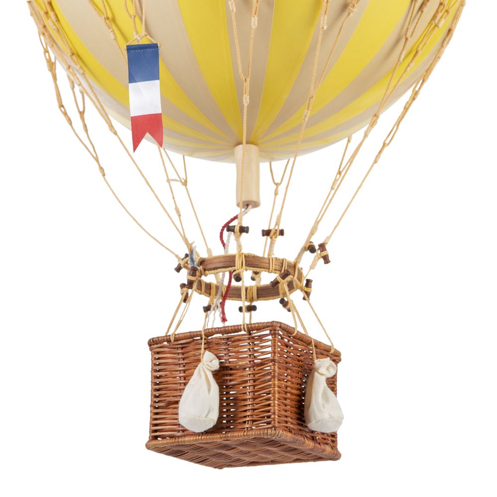 Authentic Models Royal Aero Balloon Model, True Yellow, ø 32 Cm