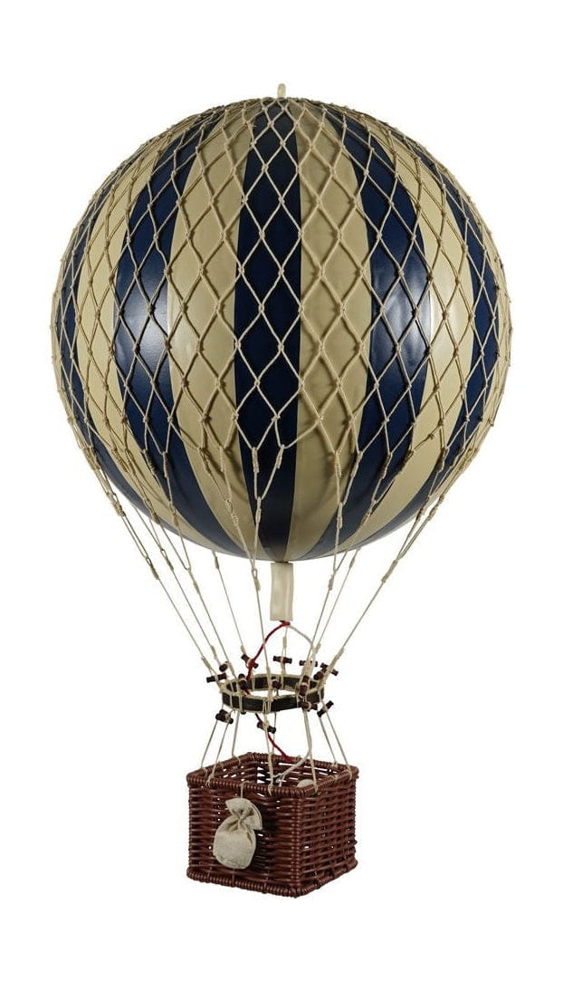 Authentic Models Royal Aero Balloon Model, Navy Blue/Ivory, ø 32 Cm