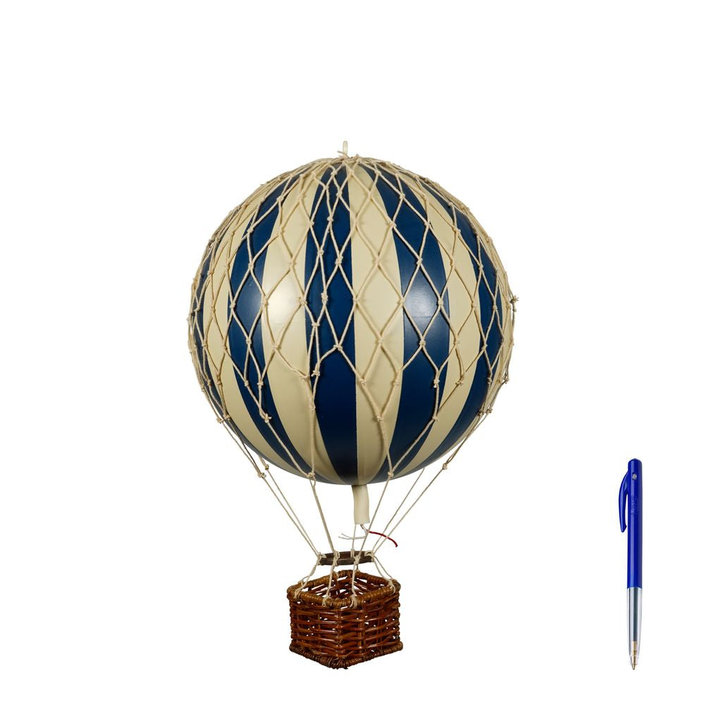 Authentic Models Travels Light Balloon Model, Navy Blue/Ivory, ø 18 Cm