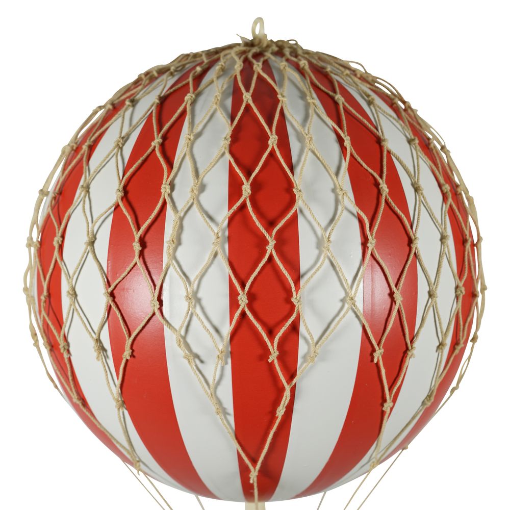 Authentic Models Travels Light Balloon Model, Red/White, ø 18 Cm