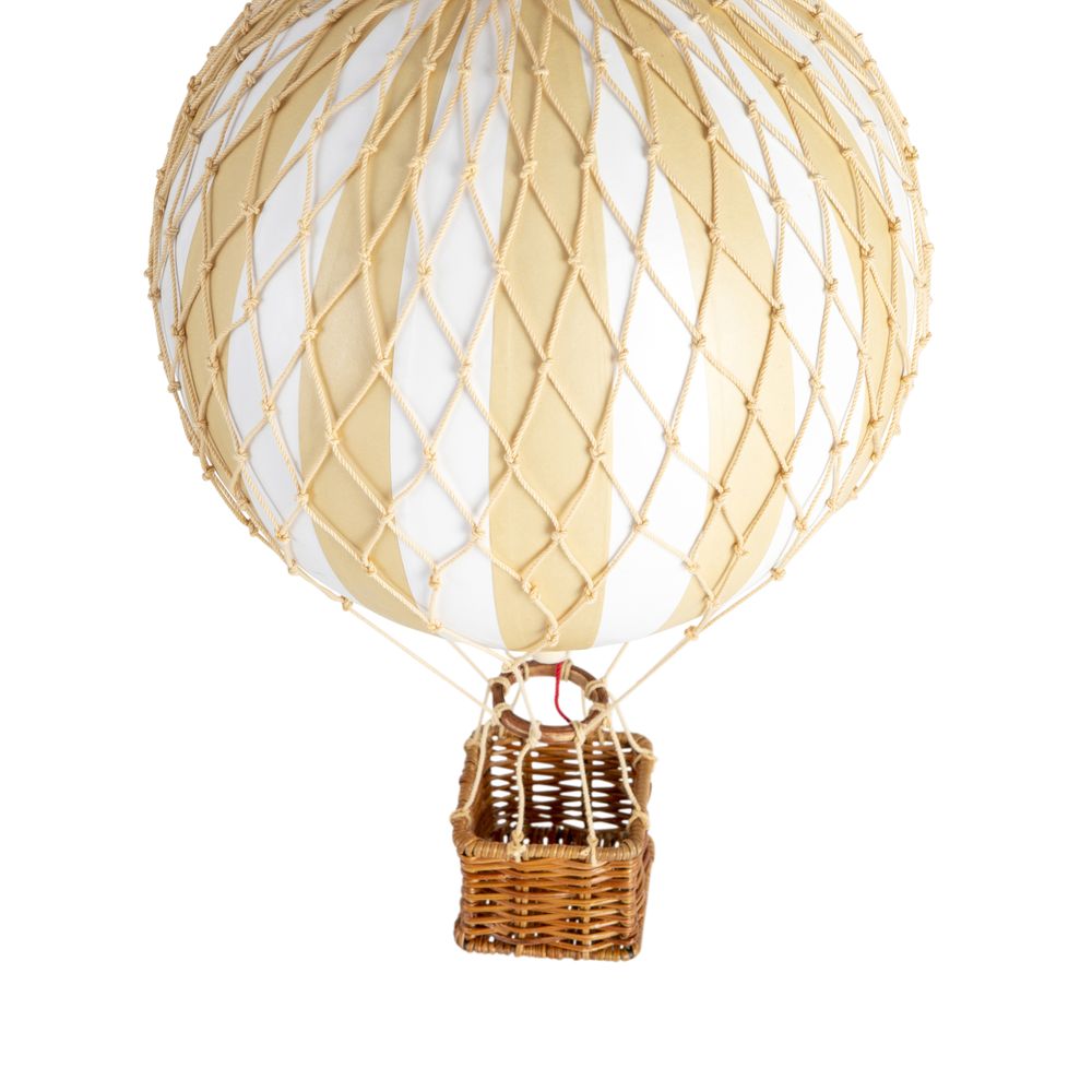 Authentic Models Travels Light Balloon Model, White/Ivory, ø 18 Cm