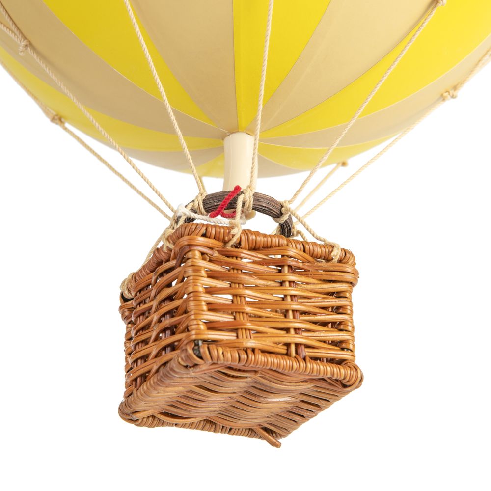 Authentic Models Travels Light Balloon Model, Yellow Double, ø 18 Cm