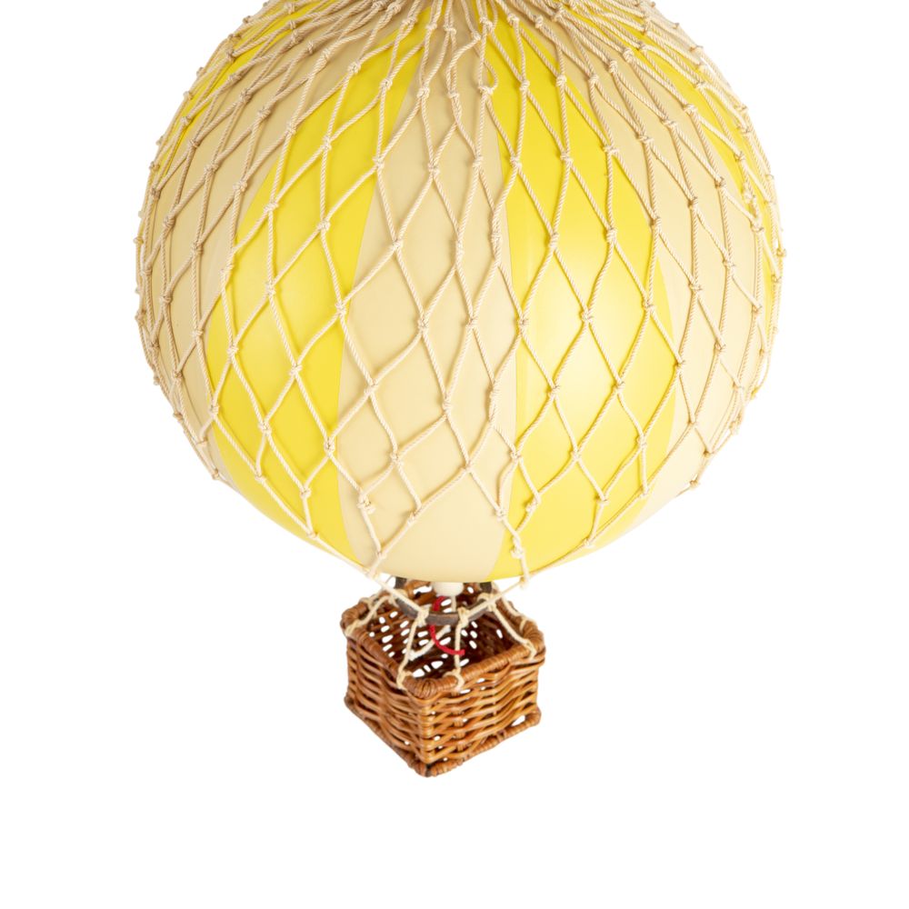 Authentic Models Travels Light Balloon Model, Yellow Double, ø 18 Cm