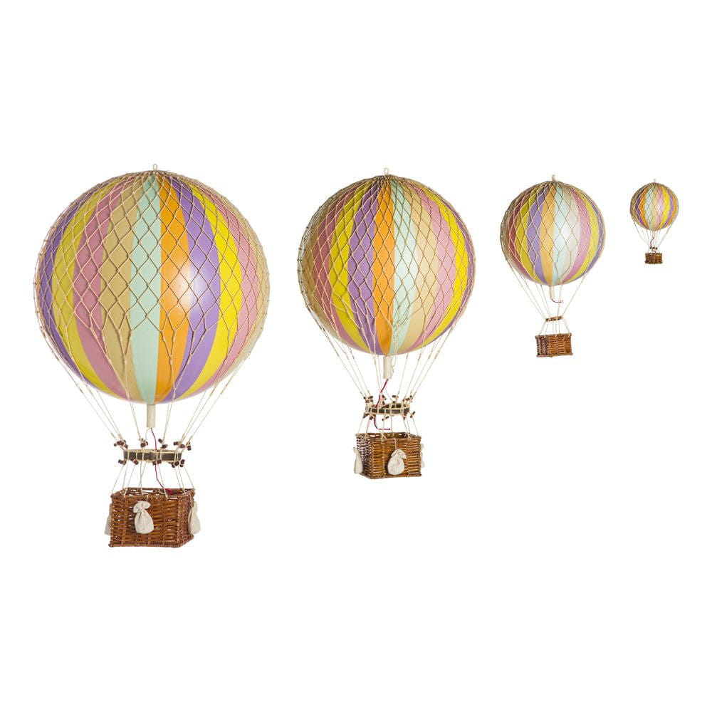 Authentic Models Travels Light Balloon Model, Rainbow Pastel, ø 18 Cm