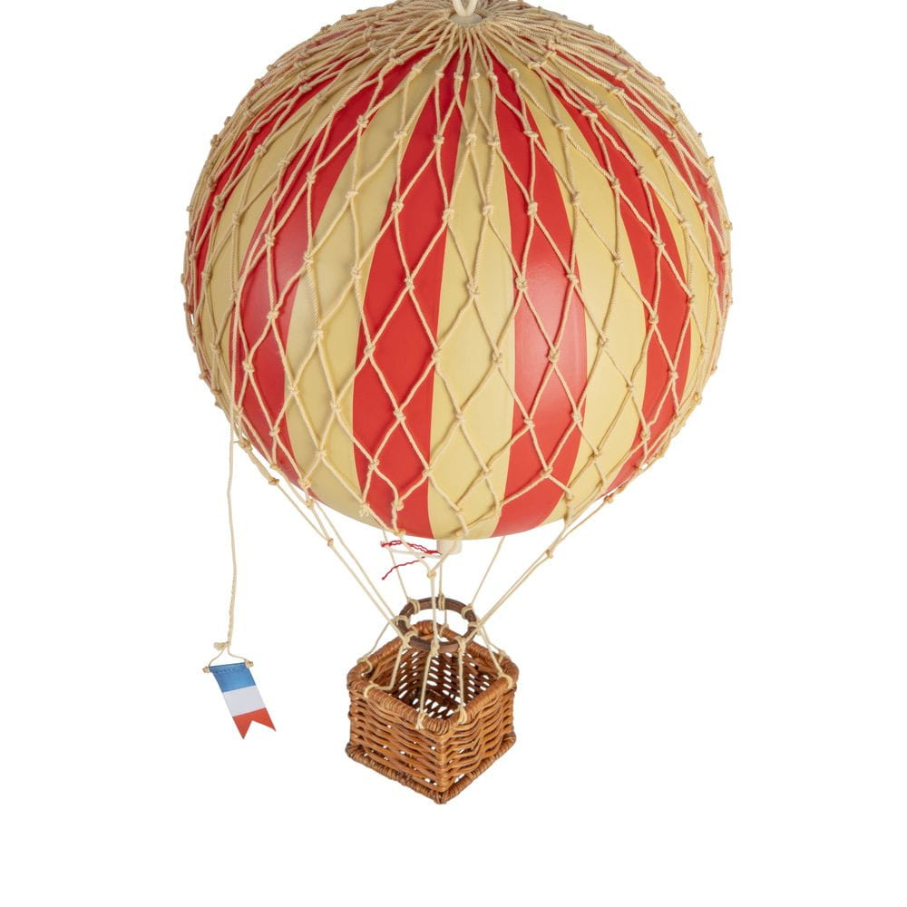 Authentic Models Travels Light Balloon Model, True Red, ø 18 Cm