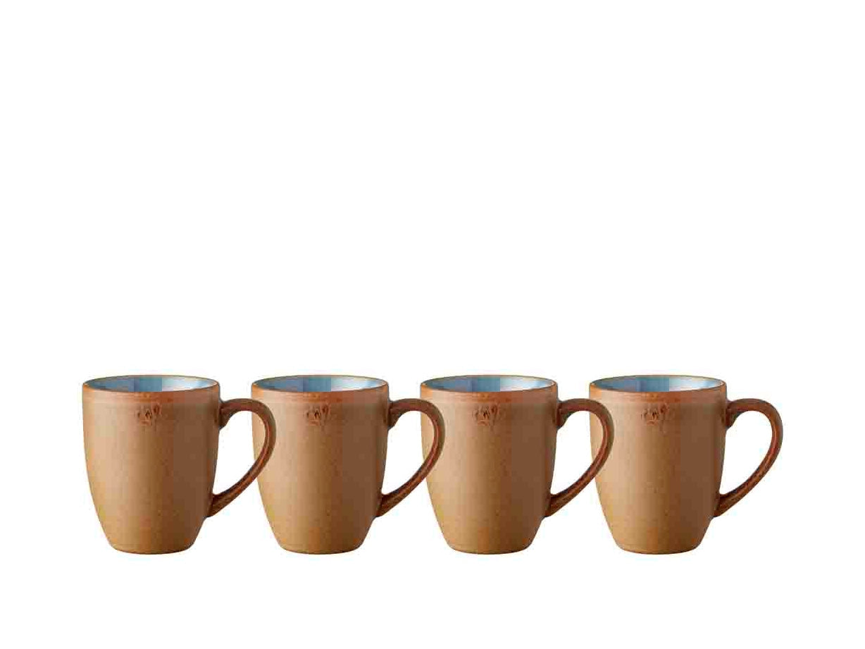 Bitz Handle Cup 30 Cl 4 Pcs., Wood/Ocean