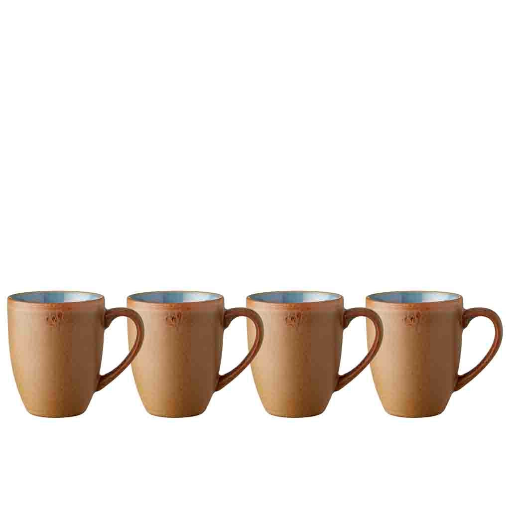 Bitz Handle Cup 30 Cl 4 Pcs., Wood/Ocean