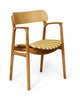 Bent Hansen Asger Chair Polsters Seat, Oiled Oak/Vils Fabric (22 100/110)