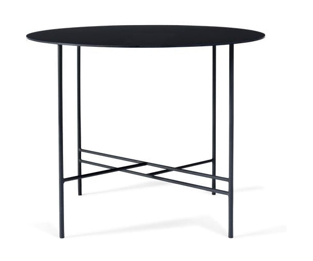 Bent Hansen Metro Coffee Table ø 55 Cm, Nero Ingo Laminate