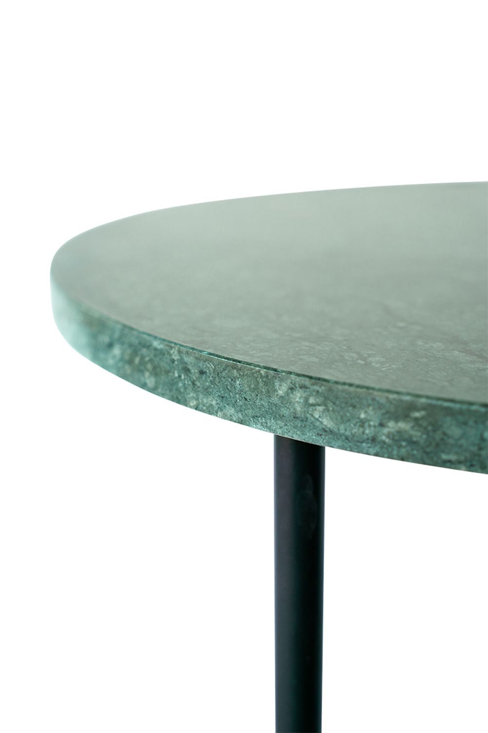 Bent Hansen Metro Coffee Table ø 65 Cm, Verde Guatemala Marble