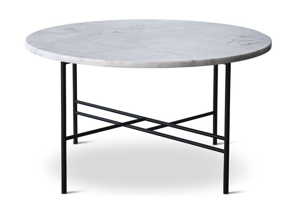 Bent Hansen Metro Coffee Table ø 65 Cm, White Carrara Marble