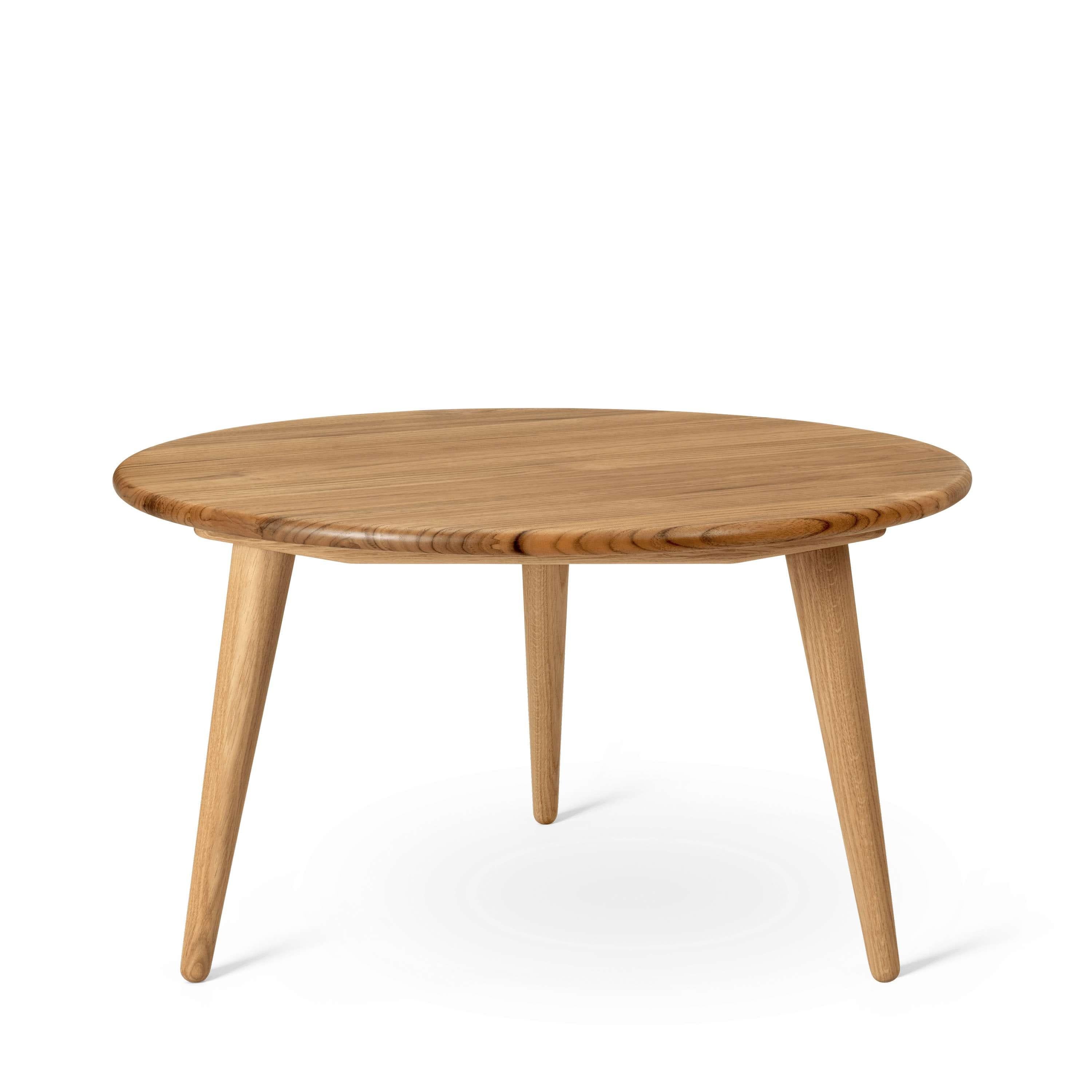 Carl Hansen Ch008 Coffee Table øxh 78x44 Cm, Oak/Teak Oiled