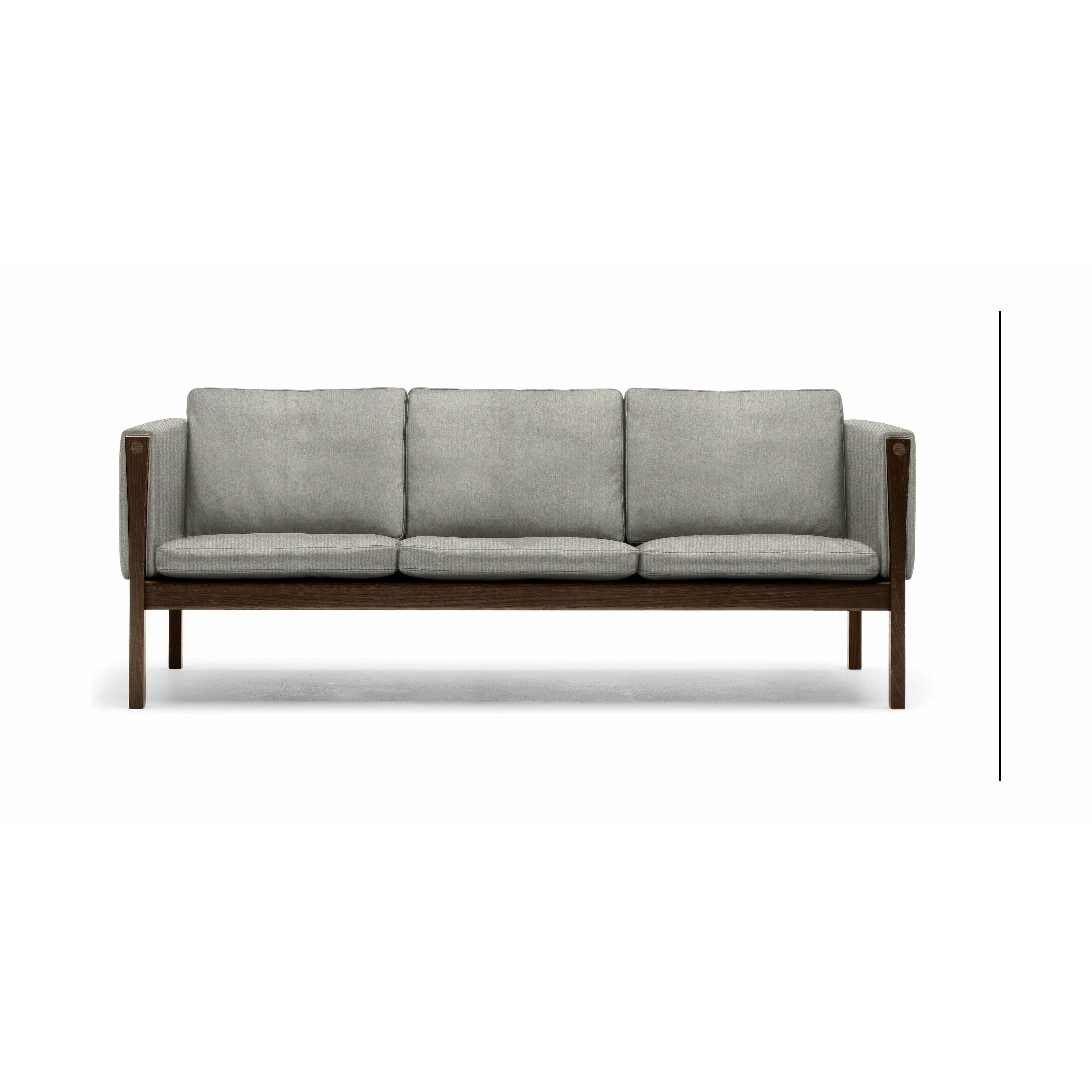 Carl Hansen Ch162 3 Seater Sofa Oak Smoke Oil, Moly 114