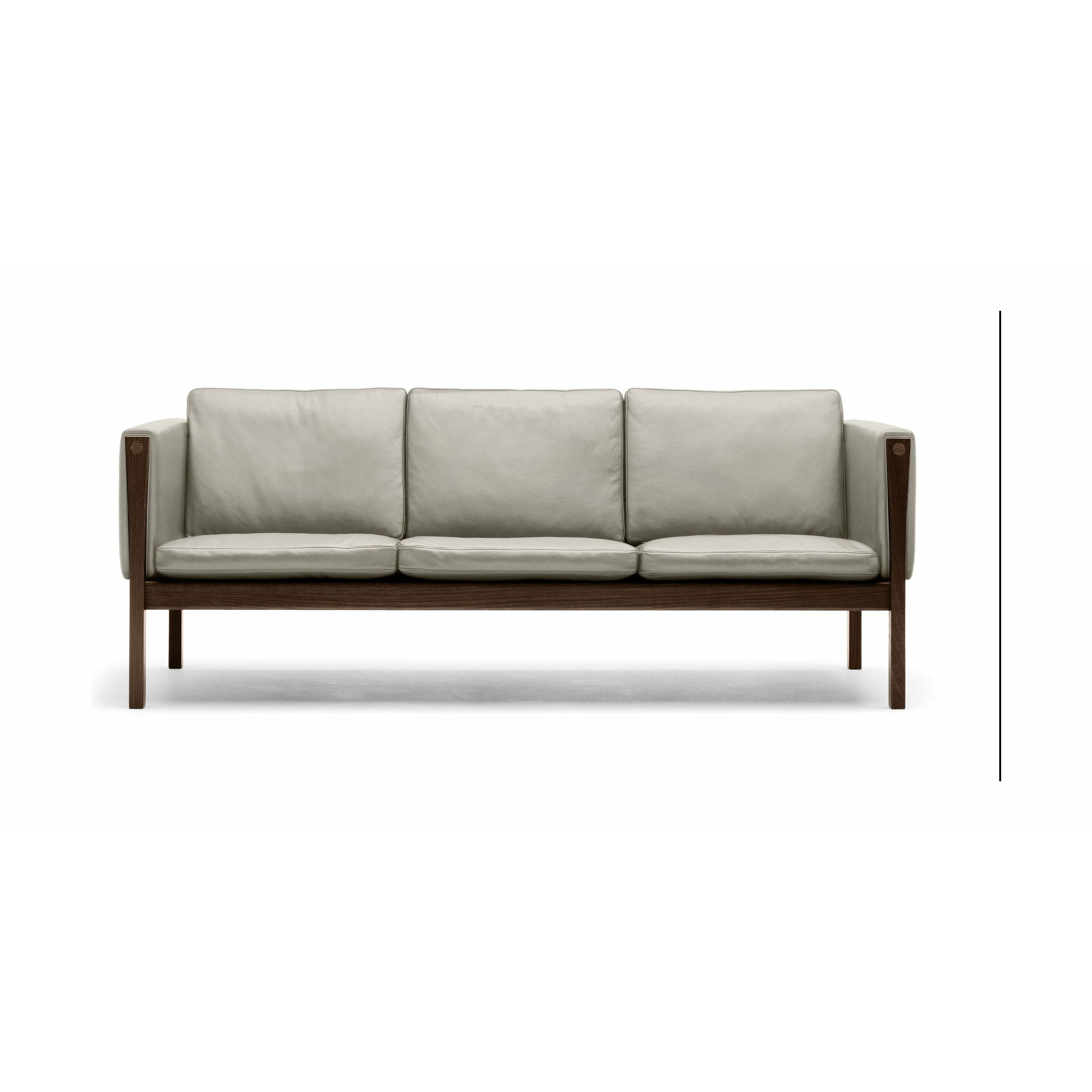 Carl Hansen Ch162 3 Seater Sofa Oak Smoke Colored Oil, Thor 310