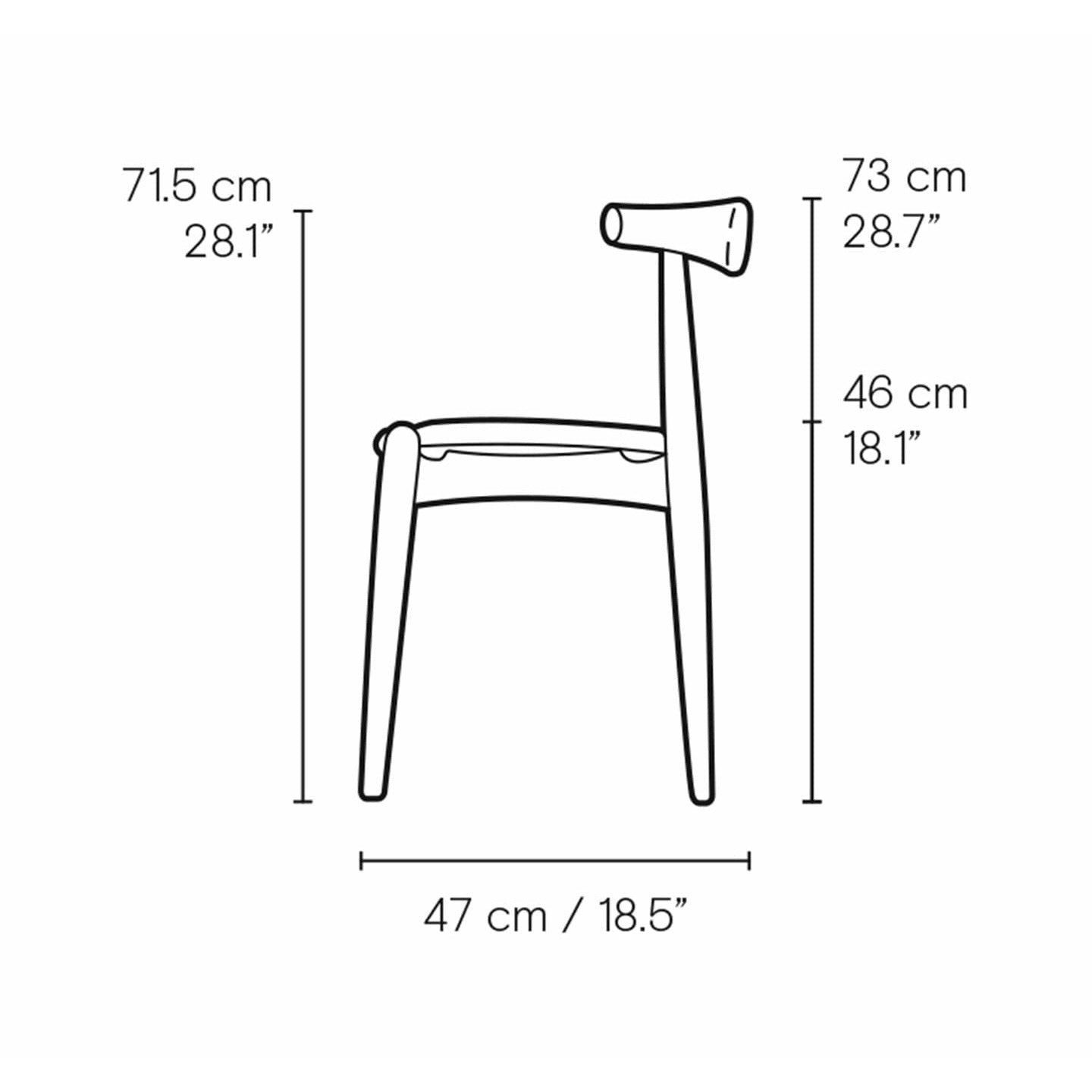 Carl Hansen Ch20 Elbow Chair, Oak Smoke Oil, Thor 307