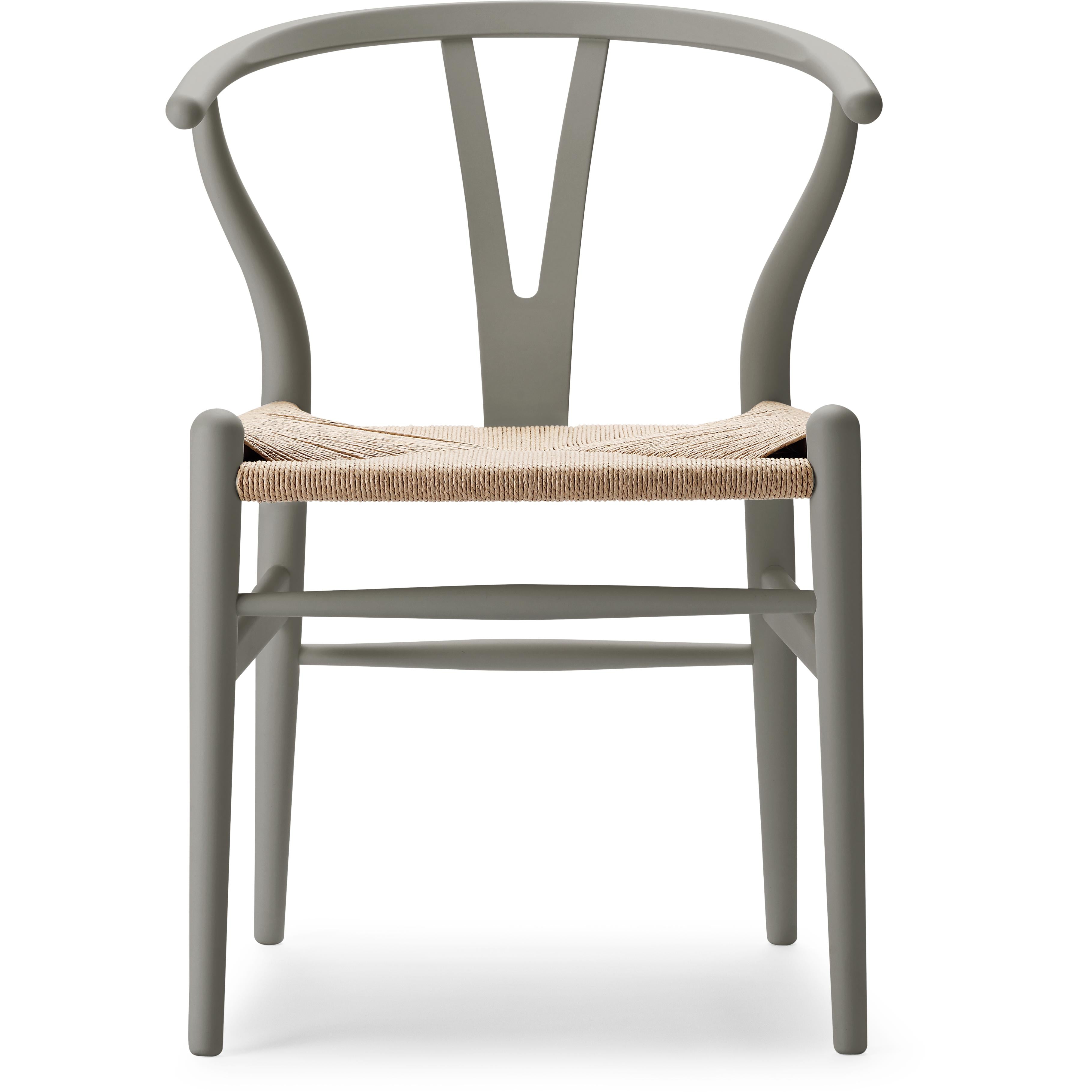 Carl Hansen Ch24 Wishbone Chair Beech Special Edition, Natural Cord/Soft Clay