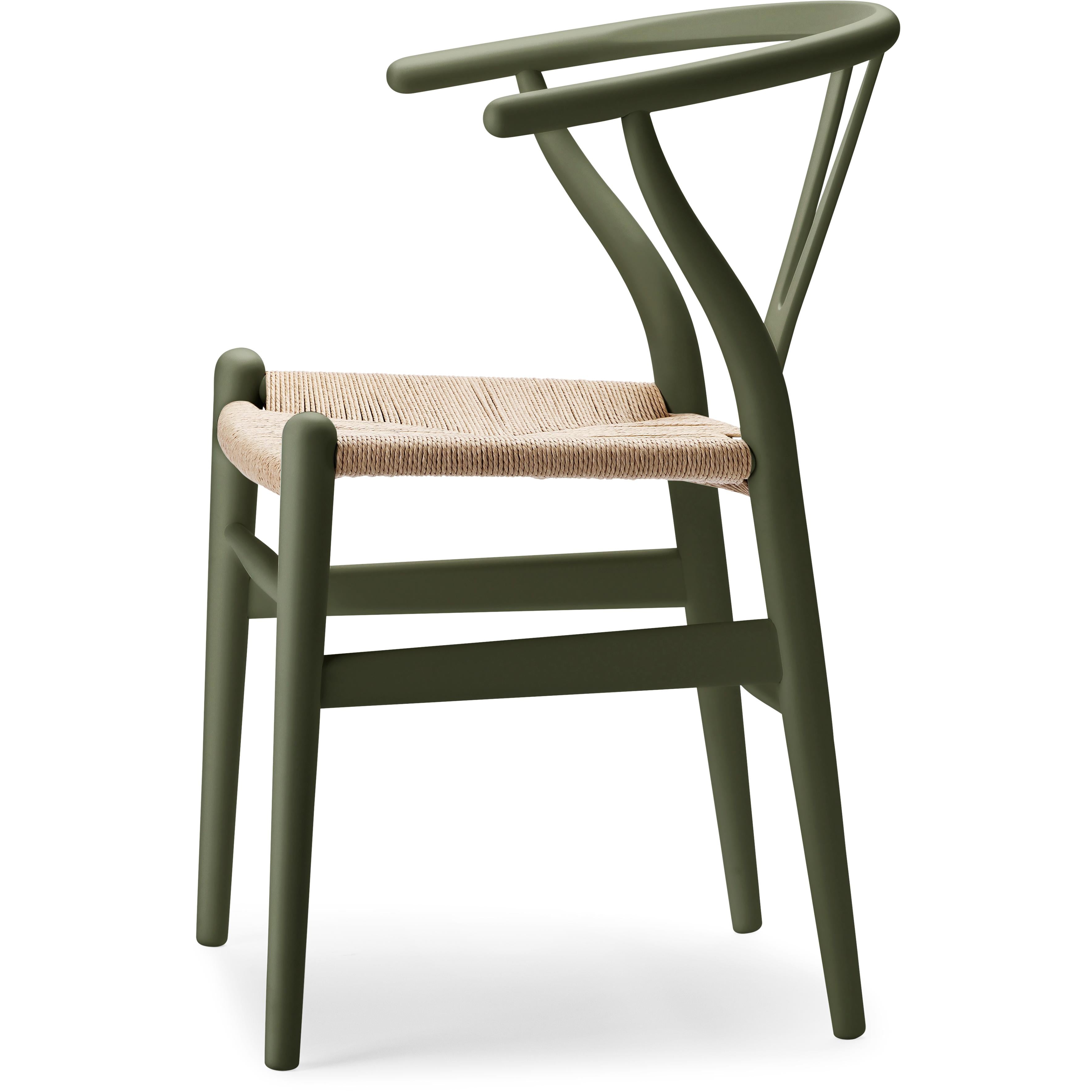 Carl Hansen Ch24 Wishbone Chair Beech Special Edition, Natural Cord/Soft Seaweed