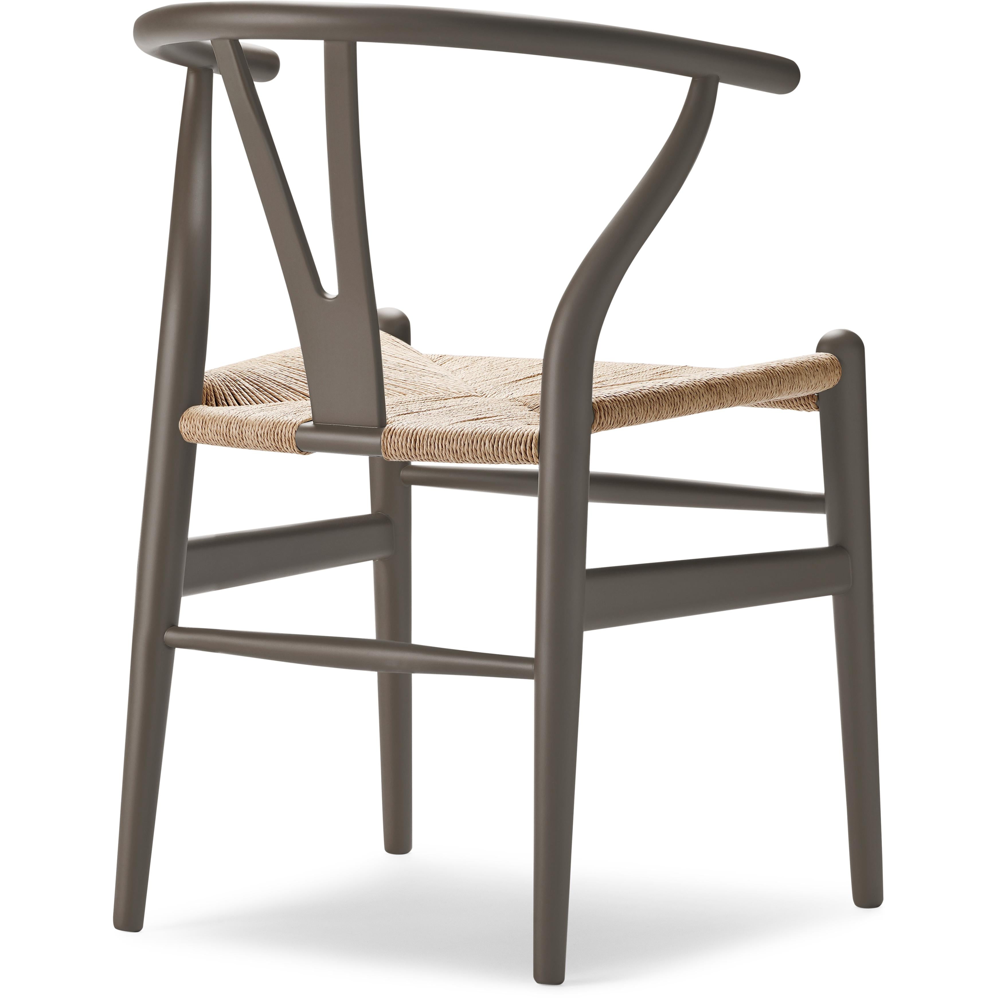 Carl Hansen Ch24 Wishbone Chair Beech Special Edition, Natural Cord/Soft Slate