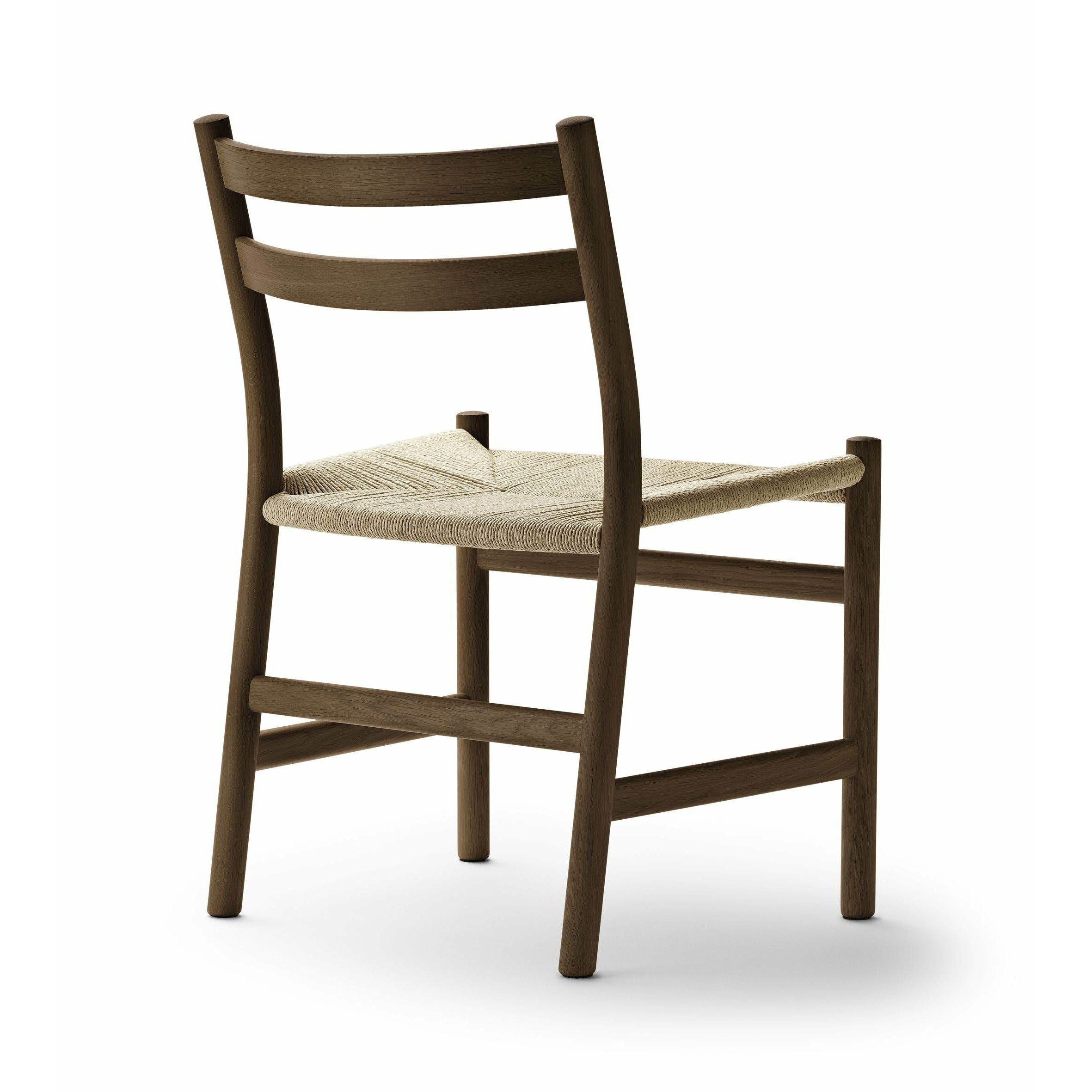 Carl Hansen Ch47 Chair Oak Smoke Colored Oil, Natural Cord