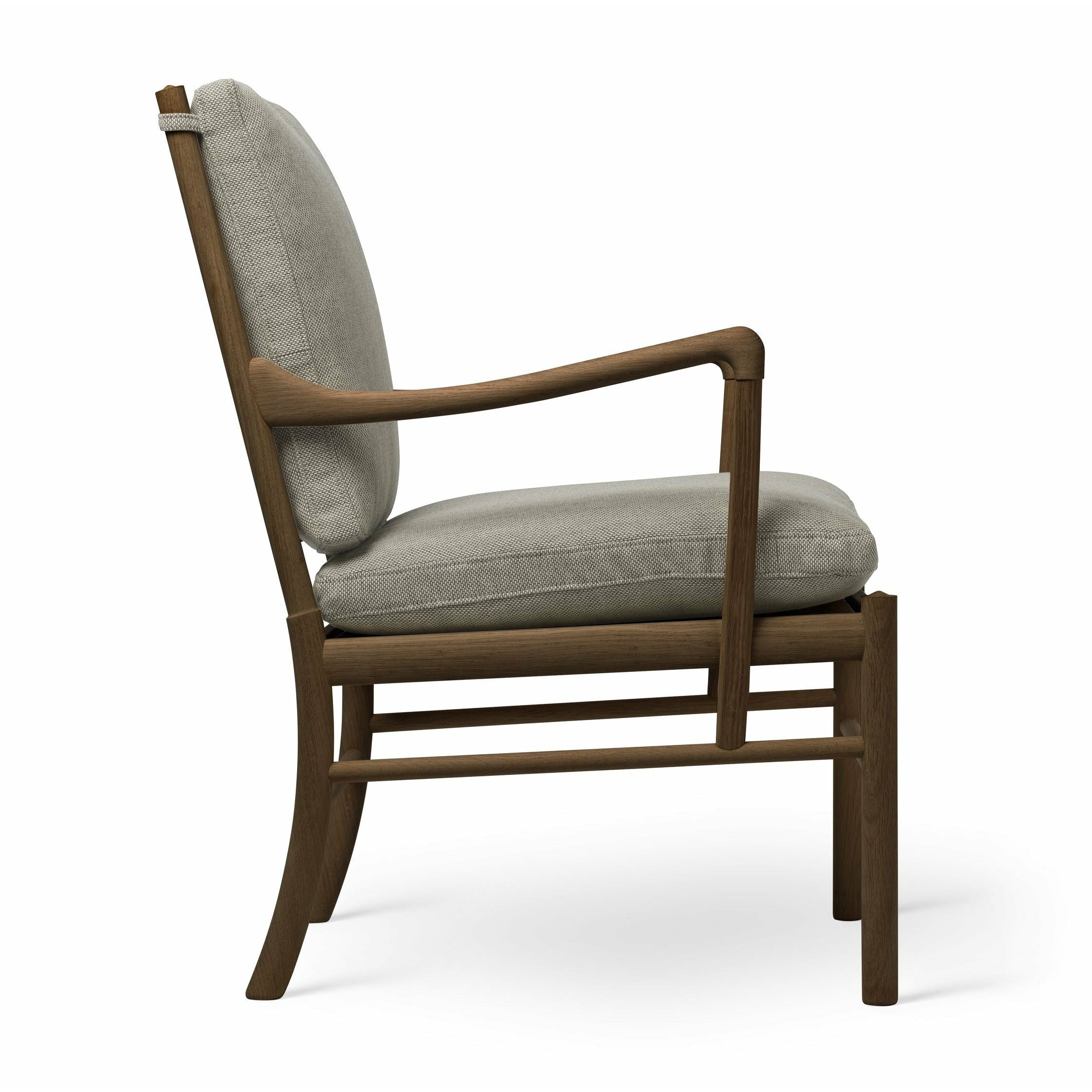 Carl Hansen Ow149 Colonial Chair Oak Smoke Colored Oil, Re Wool 0218