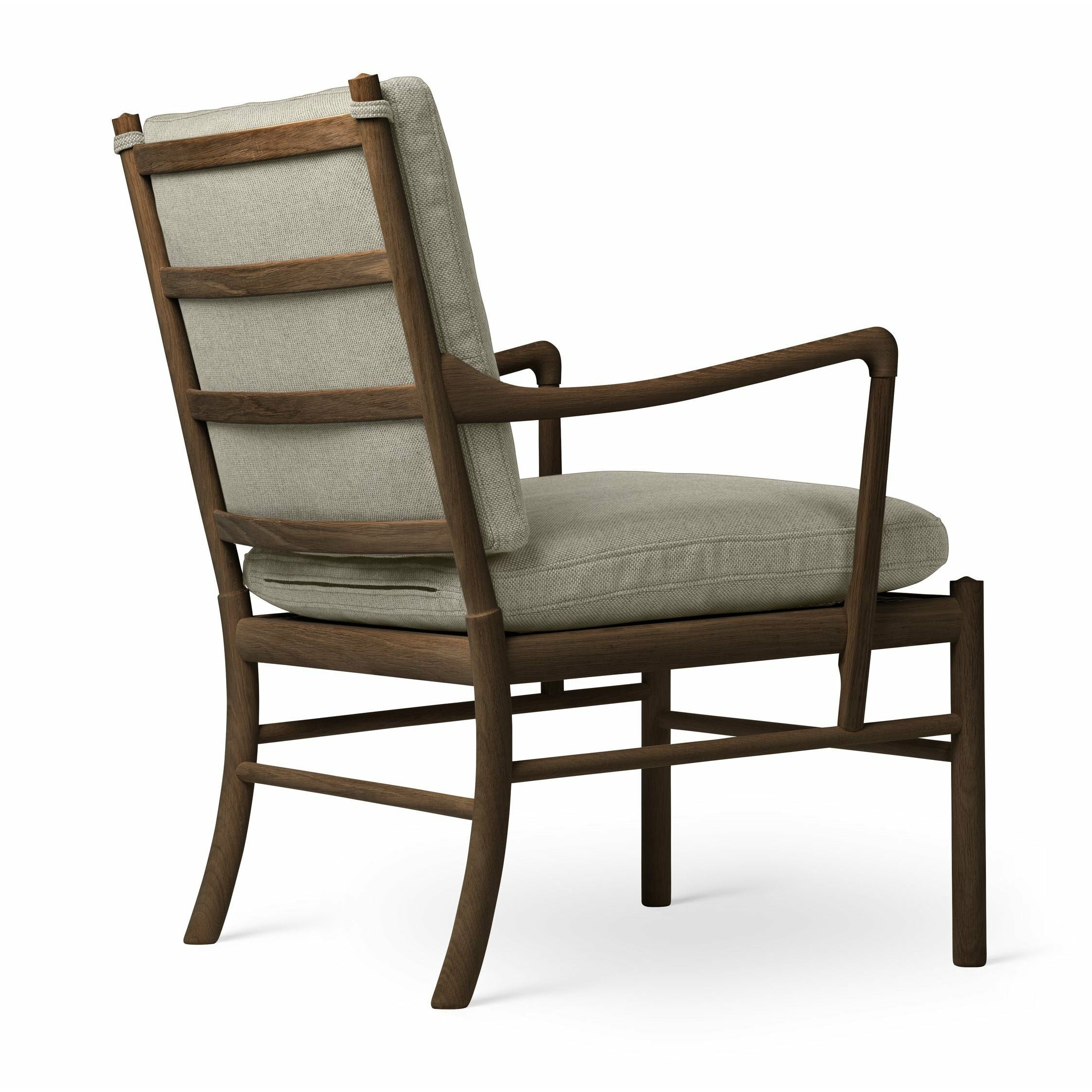 Carl Hansen Ow149 Colonial Chair Oak Smoke Colored Oil, Re Wool 0218