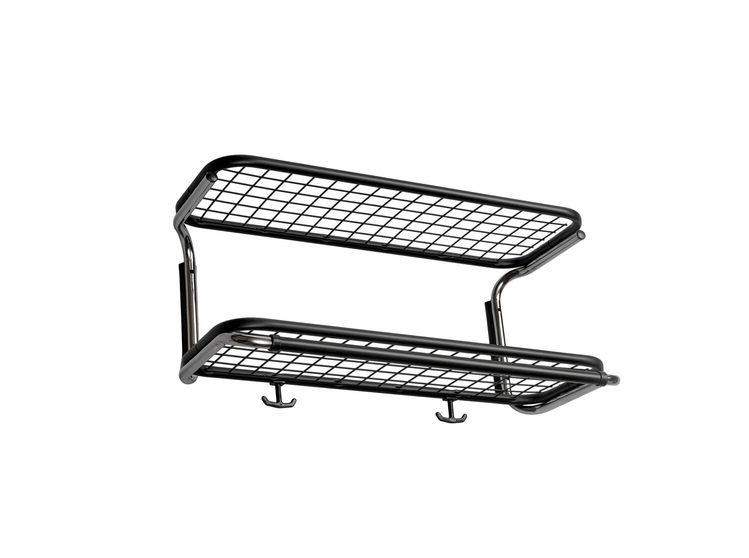 Essem Design Classic Hat Shelf 50 Cm, Black/Chrome