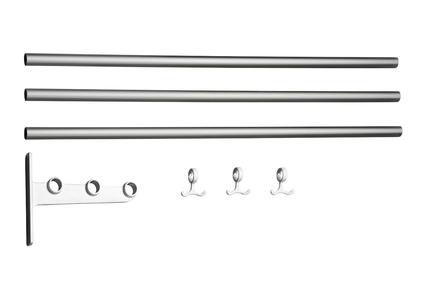 Essem Design Extension Part For Nostalgi Hat Shelf/Shoe Rack, Aluminium/White