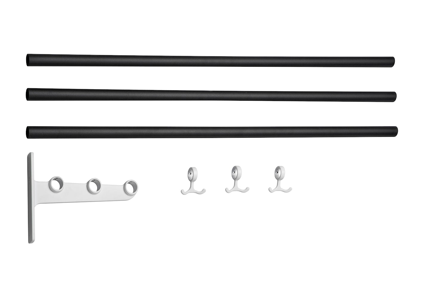 Essem Design Extension Part For Nostalgi Hat Shelf/Shoe Rack, Black/White