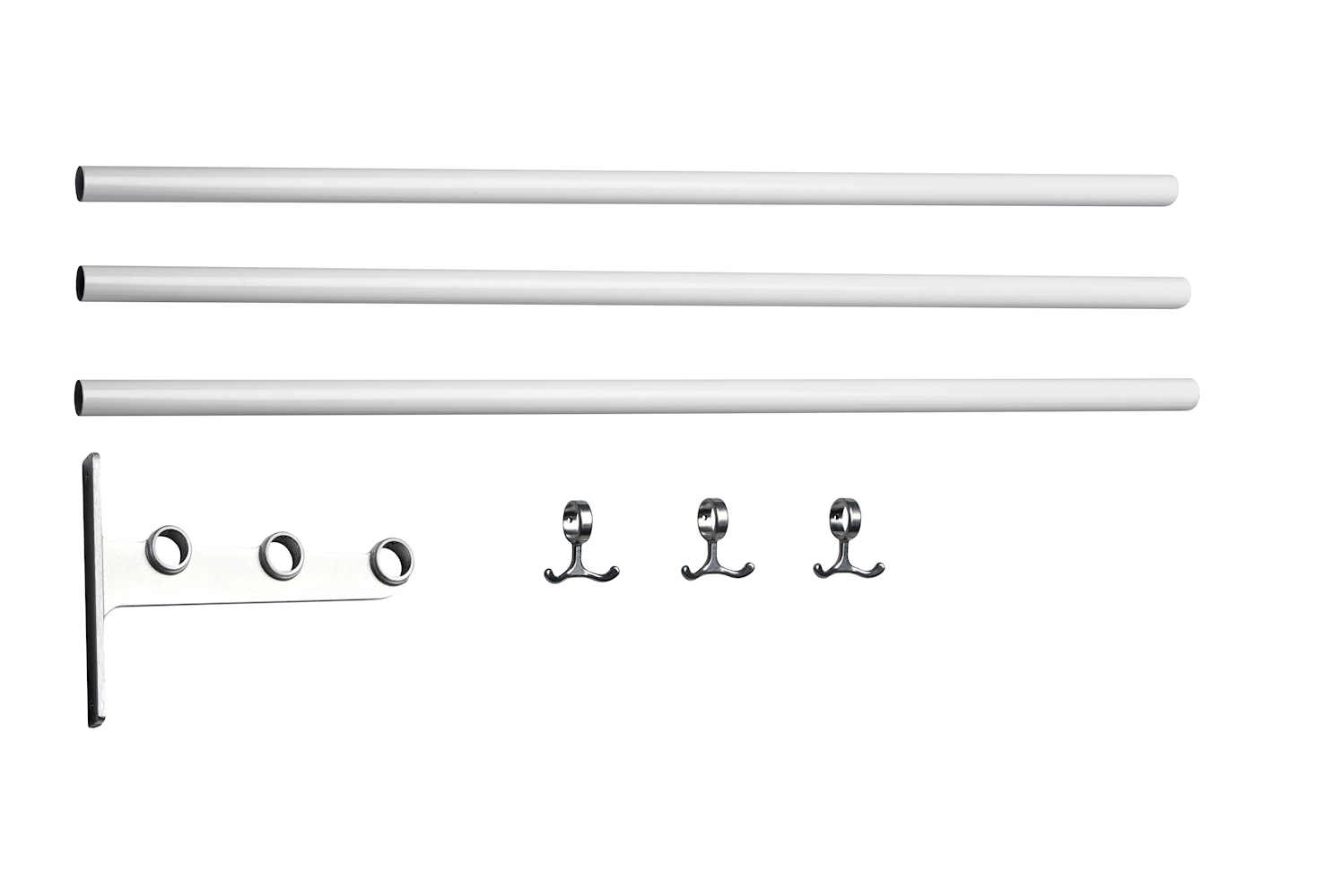 Essem Design Extension Part For Nostalgi Hat Shelf/Shoe Rack, White/Aluminium