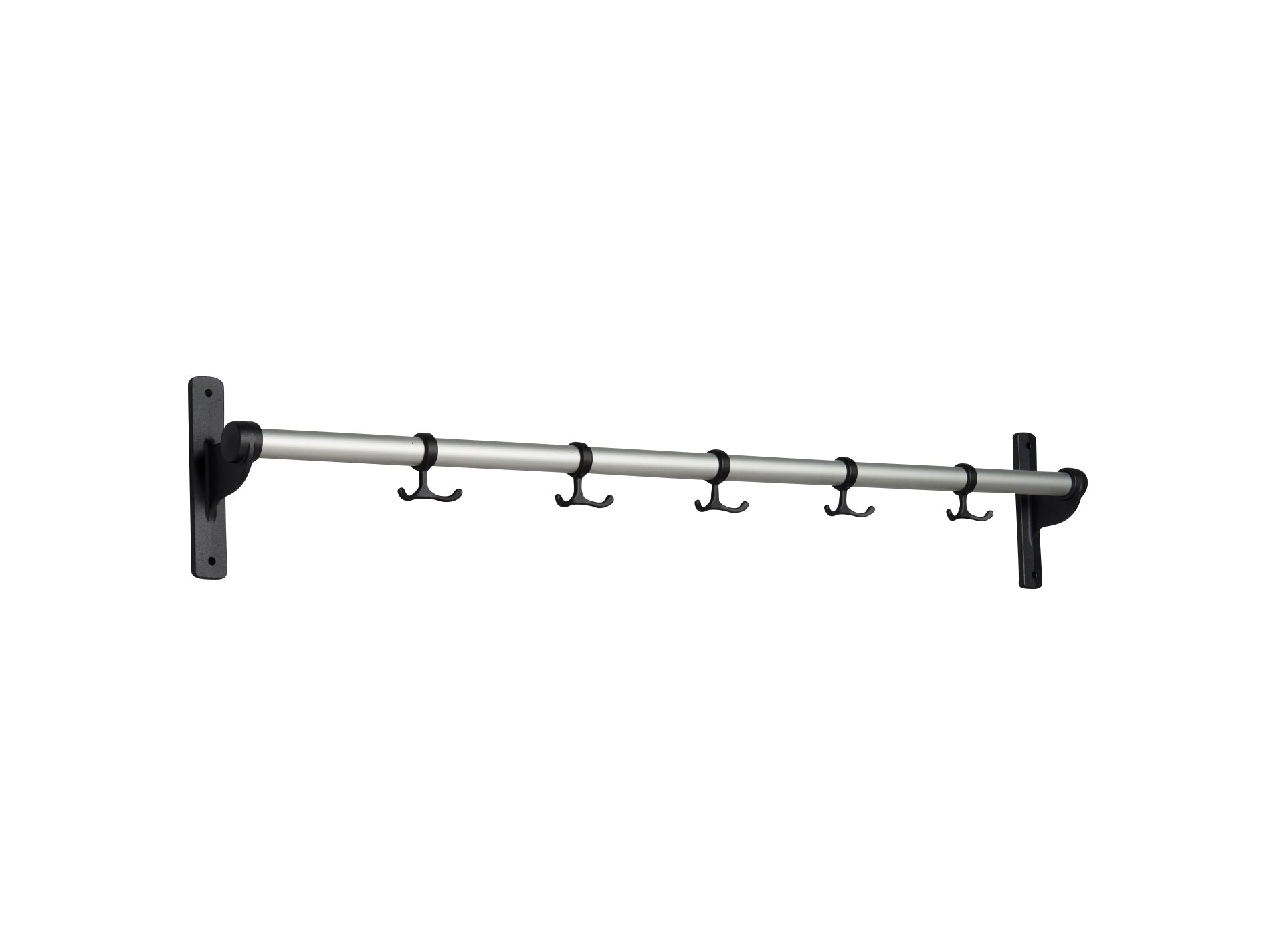 Essem Design Nostalgi Hook Bar Aluminium, Black