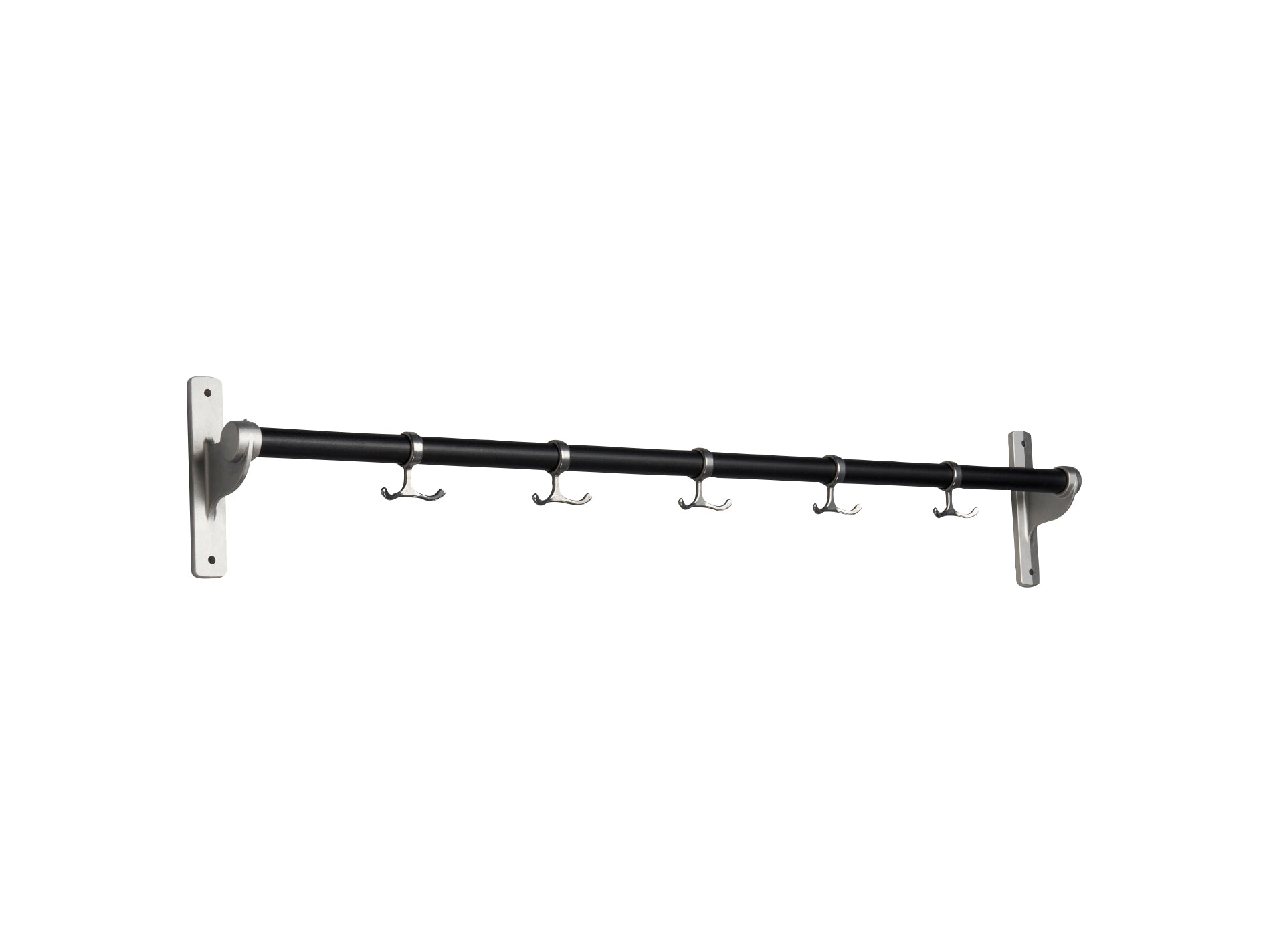 Essem Design Nostalgi Hook Bar, Black/Aluminium